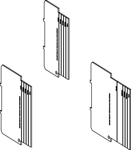 dividers for metal electrical boxes|electrical box partition.